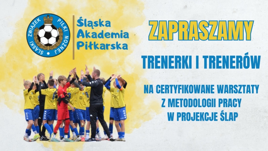 CERTYFIKOWANE WARSZTATY DLA TRENERÓW ORAZ TRENEREK ŚLĄSKIEGO ZWIĄZKU PIŁKI NOŻNEJ W PODOKRĘGU LUBLINIEC