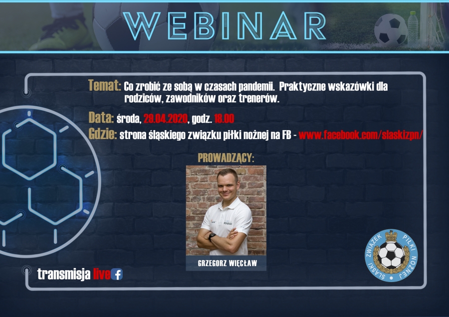 #DzielSięWiedzą - webinar Co zrobić ze sobą w czasach pandemii
