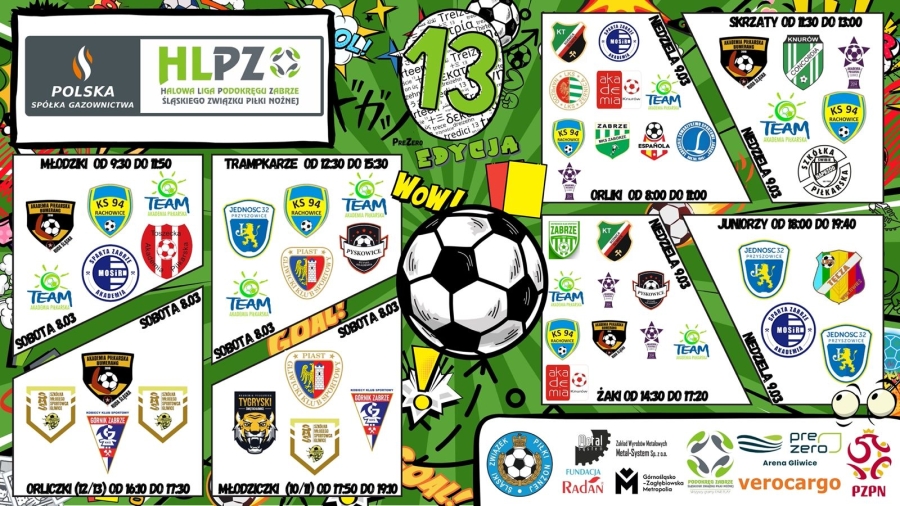 Polska Spółka Gazownictwa Halowa Liga Podokręgu Zabrze Śląskiego ZPN